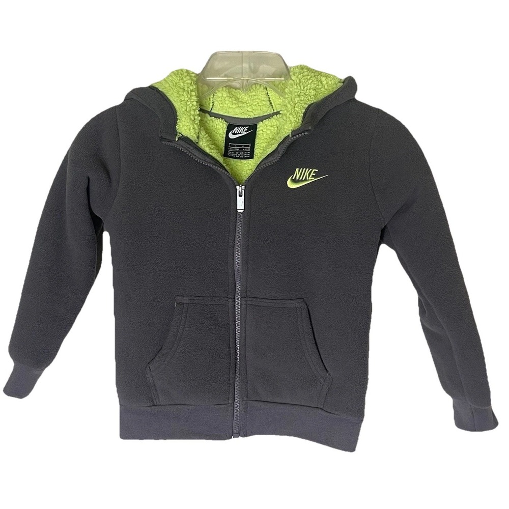 Nike Full fleece-lined hoodie – children's size 6–7
